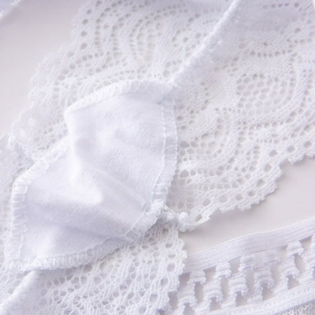 

KaLI_store Bikini Underwear For Women Women s Blissful Benefits Dig-Free Comfort Waistband with Lace Microfiber Hi-Cut