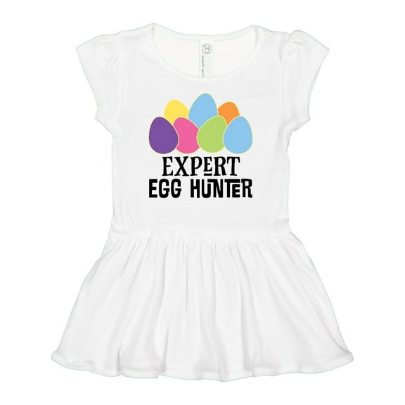 Inktastic Easter Egg Hunt Girls Baby Dress
