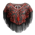 thumbnail image 3 of Châle à Franges Élégant pour Tenue de Soirée Formelle et Invités de Mariage Accessoire Idéal pour Robe de Soirée, 3 of 3