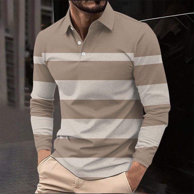 Seeotter Men's Sweatshirts Fall Winter Casual Long Sleeve Mock Neck 1/4 Button Pullover