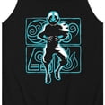 thumbnail image 3 of Avatar - The Last Airbender - Aang Airbending - Men's Jersey Tank Top, 3 of 5
