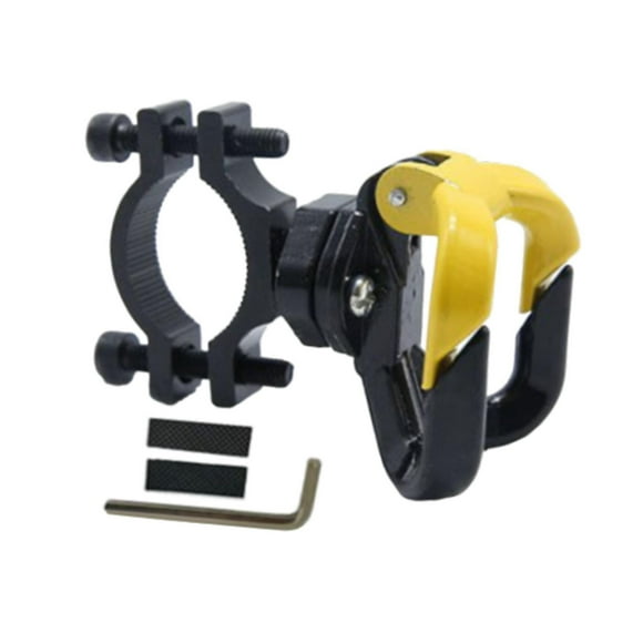 Gancho universal para colgar bicicletas DYNWAVEMX Negro Amarillo