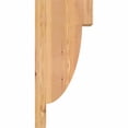 thumbnail image 2 of 5 1/2"W x 10"D x 22"H Alpine Smooth Corbel, Western Red Cedar, 2 of 8