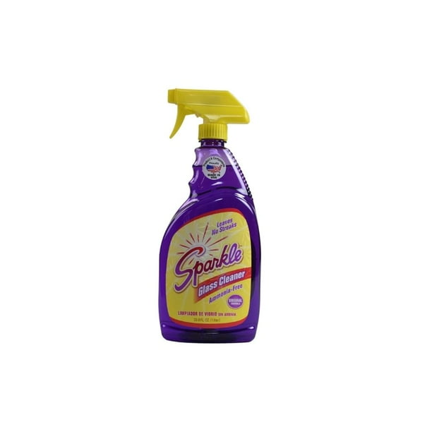Sparkle Glass Cleaner Spray, AmmoniaFree Original Formula Glass