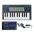thumbnail image 1 of Controlador de teclado MIDI Novation FLkey Mini de 25 teclas con paquete, 1 of 9