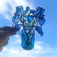 thumbnail image 4 of Acrylic Flower Suncatchers, Stained Glass Window Hangings Sun Catcher - Colorful Decorative Ornaments for Home Window Art, Perfect for Adding Beauty and Light to Any Space, 4 of 8