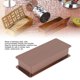 thumbnail image 3 of Rectangular Stainless Steel Toothpick Holder with Lid for Home, Bar, Hotel, Restaurant, Rose Gold, 3 of 4