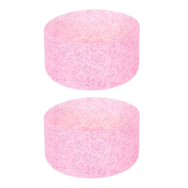 Funda protectora de bota de silicona de 2 piezas para la parte inferior de botellas de agua de 30-40 oz para vaso rosa
