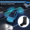 thumbnail image 2 of No.C2C29377XXX Sensor de Estacionamiento en Reversa para JAGUAR XJ Saloon 3.0 2003-2009 para JAGUAR XF Saloon 2.2D 2011-2015 Sensor de Asistencia de Estacionamiento Negro, 2 of 6