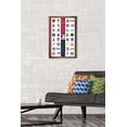 thumbnail image 2 of MLB League - Logos 23 Wall Poster, 14.725" x 22.375" Framed, 2 of 6