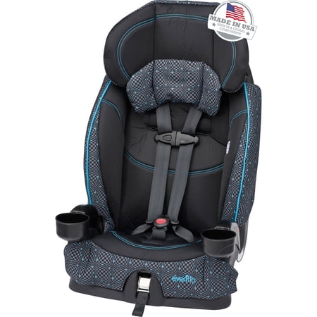Evenflo Chase Lx Booster Seat, Aqua Opti