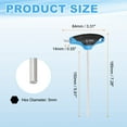 thumbnail image 2 of T-Handle Hex Key Wrench 5mm 185mm Long Metric S2 Steel T-Key Inner Hexagon Wrenches Spanner Repair Tool for Automotive Household Maintenance, Blue Black, 2 of 7