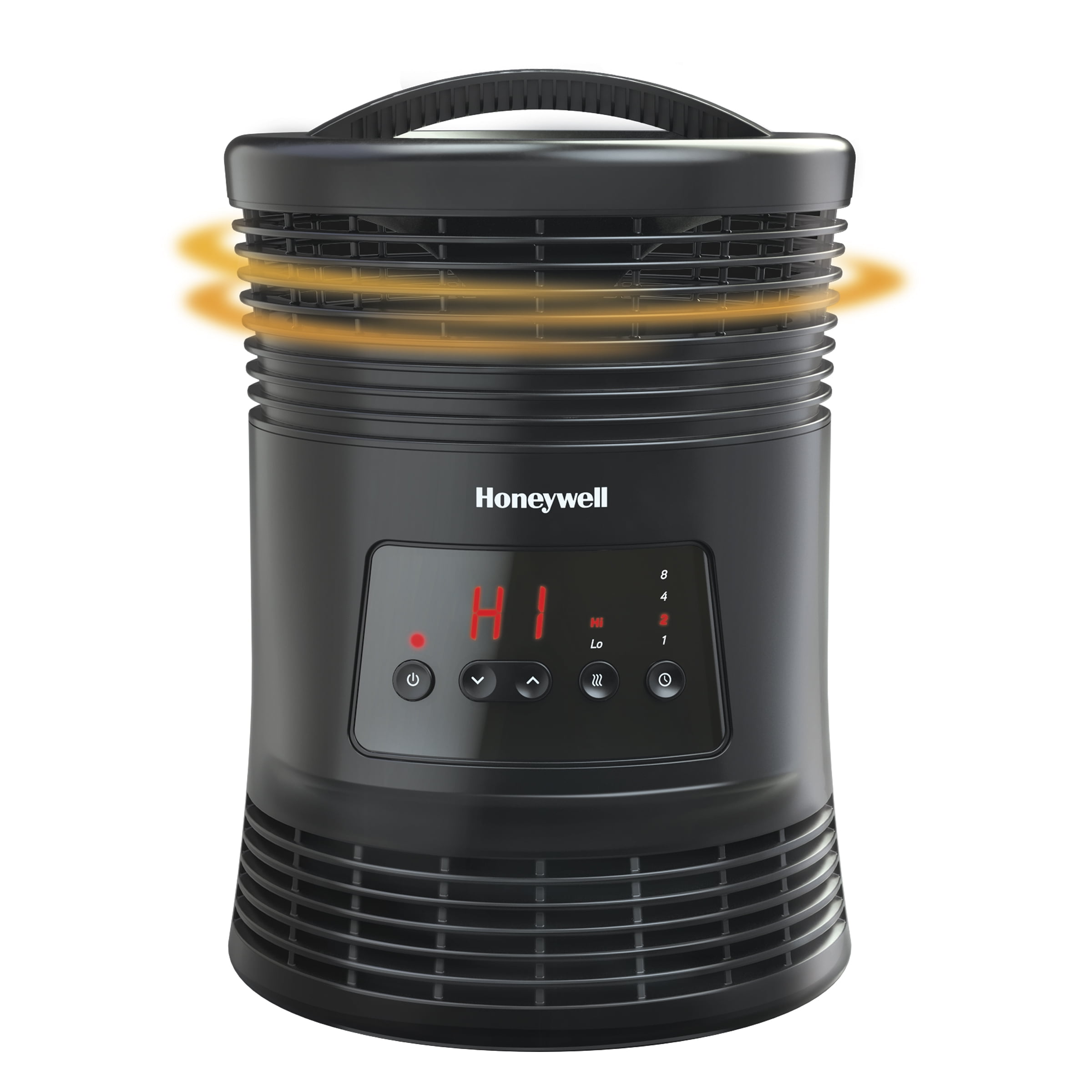 Honeywell 360 Digital Surround Fan Forced Heater HHF370B, Black - Walmart .com