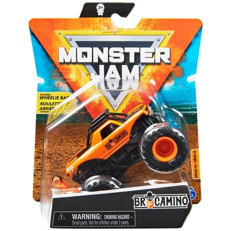 Monster Jam, Official BroCaminio Monster Truck, Die-Cast Vehicle, Arena Favorites Series, 1:64 Scale