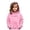 R143-Pink, variant on RMGVDSD Girls Casual Long Sleeve Hoodies Letter Print Pullover Hooded Sweatshirt Tops with Pocket Loose Fit Hoodie Trendy Fall Clothes Casual Girl Clothes 6-7 Years