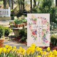 thumbnail image 2 of Easter He is Risen Garden Flag for Outside 12x18 Double Sided - Religious Yard Decor Christian Farmhouse Holiday Decorations Spring Floral Garden Flag, 2 of 6