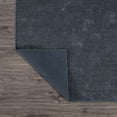 thumbnail image 4 of World Rug Gallery Contemporary Solid Machine Washable 7'7"x9'6" Dark Gray Indoor Area Rug, 4 of 9