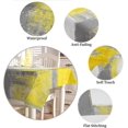 thumbnail image 5 of Fall Tablecloth for Rectangle Tables Yellow and Grey Abstract Paint Art Graffiti Waterproof Polyester Table Cloth for Kitchen Dinning Table Washable Table Cover for Parties/Wedding/Picnic 52x70in, 5 of 6