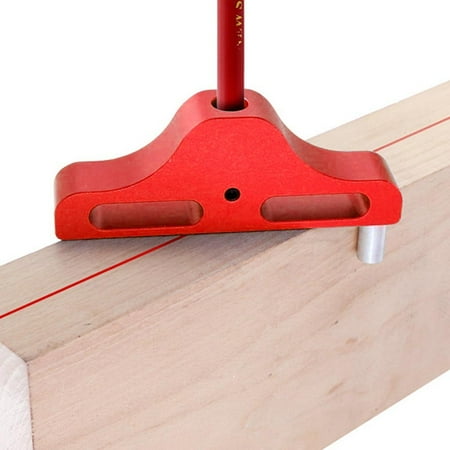 

Pgeraug Scriber Woodworking Center Finder Hand Tools For Gauge Marking Layout Easy Woodworking Tools Red
