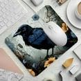 thumbnail image 2 of Crow Square Gaming Mouse Pad Desk Mat, 8.3x9.8 Inch, Non-Slip Rubber Bottom, Printed, Suitable for Office and Gaming, 2 of 6