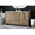 thumbnail image 6 of Elegant Kitchen and Bath 60 Inch Double Bathroom Vanity In Mango Wood, 6 of 7