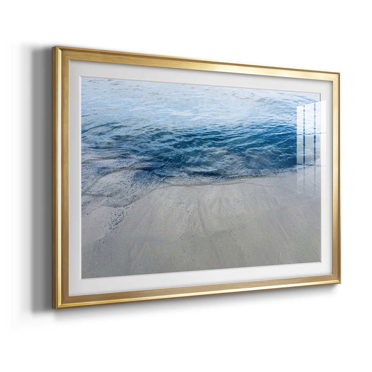 Aegean Blue Water Premium Framed Print - Ready to Hang