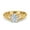 Yellow, variant on Simulated Cubic Zirconia Size-5 Art Deco Filigree Wedding Engagement Bridal Ring 925 Sterling Silver