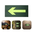 thumbnail image 4 of Shisuyan 10pcs Luminous Arrow Directional Stickers For Outdoor Camping Trail Marking Adhesive Reflective Direction Sign Decals For Easy Navigation, 4 of 8