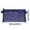 Navy, variant on Tansparent Mesh Cosmetic Storage Bag,Zipper Pencil Case,Toiletries Handbag Stationery,Purse Organizer Pouches
