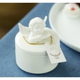 thumbnail image 3 of Pet Urn Cat Dog Bird Cremation Souvenir Funeral Supplies Personality Angel Cute Ceramic Hair Storage Box Pet Urn For Ashes, 3 of 5