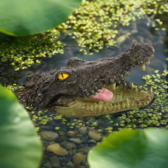 Head Garden Pond Floating Animal Ornament Sculpture Gnomes Outdoor Decoration Ornaments