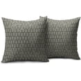 thumbnail image 2 of Sage Green Floral Pillow Covers 18x18 Set of 2 Rustic Old Style Block Print Outdoor Decorative Throw Pillows Farmhouse Vintage Flowers Pillowcases Decor for Home Sofa Couch Bed, 2 of 6