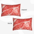 thumbnail image 4 of Daiia Beef Steaks Bedding Waterproof Pillow Protector Zippered Queen – Bed Bug Proof Pillow Encasement-20"x30", 4 of 9