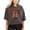 Pepper Shirt, variant on Bama Red Ink-Printed Sequins and Check Bow Shirt for Women & Teens Alabama School Sports Fan Tee Pepper Shirt Adult X-Large