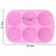 thumbnail image 3 of Molde de Silicona para Hielo con Forma de Rosa, 6 Cavidades | Material Apto para Uso Alimentario | Flexible y Reutilizable | Juego de 3 Piezas | 24,5 X 6,3 X 3 Cm | Apto para Horno y Congelador | Mul, 3 of 4