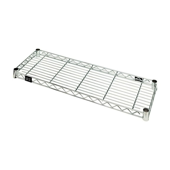 Quantum Storage Systems 1224C Wire Add-On Shelf Chrome 24" W x 12" D CA1