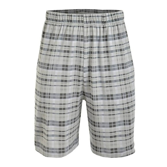 Short George Talla EG Cuadros Gris