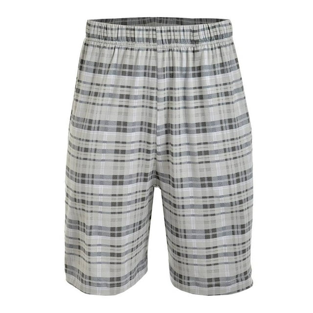 Short George Talla EG Cuadros Gris
