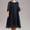 Dark Blue, variant on Plus size sequin,Sequin dress plus size,Sequin dress women plus Women Plus Size Sequin Short Midi Dress Ladies Evening Party Dress