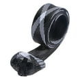 thumbnail image 1 of Unique Bargains 2.02m Black White Fishing Rod Sleeve Rod Sock Cover Braided Mesh Rod Protector 2 Pack, 1 of 5
