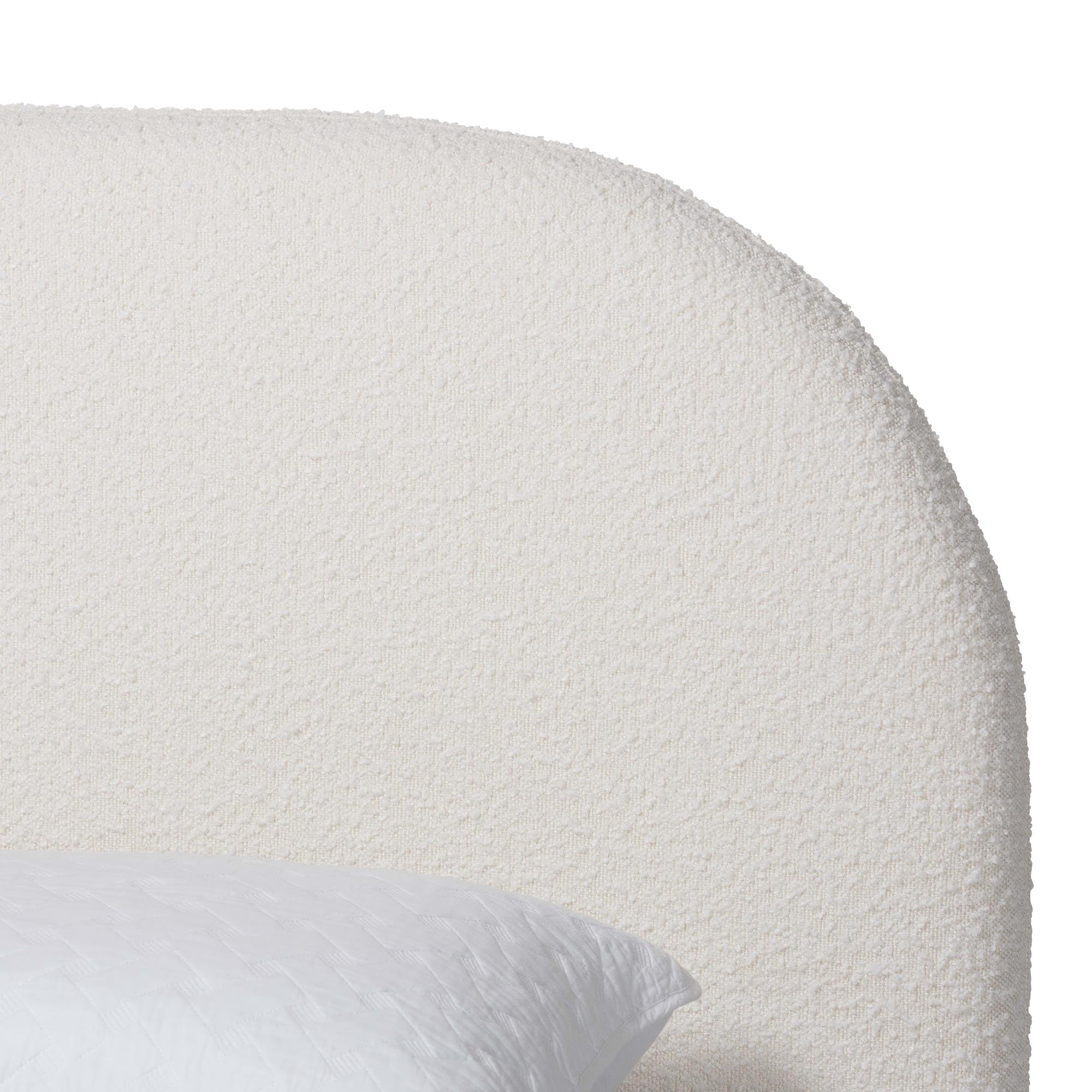Baxton Studio Cachet Modern Floating Bed, Queen, Cream