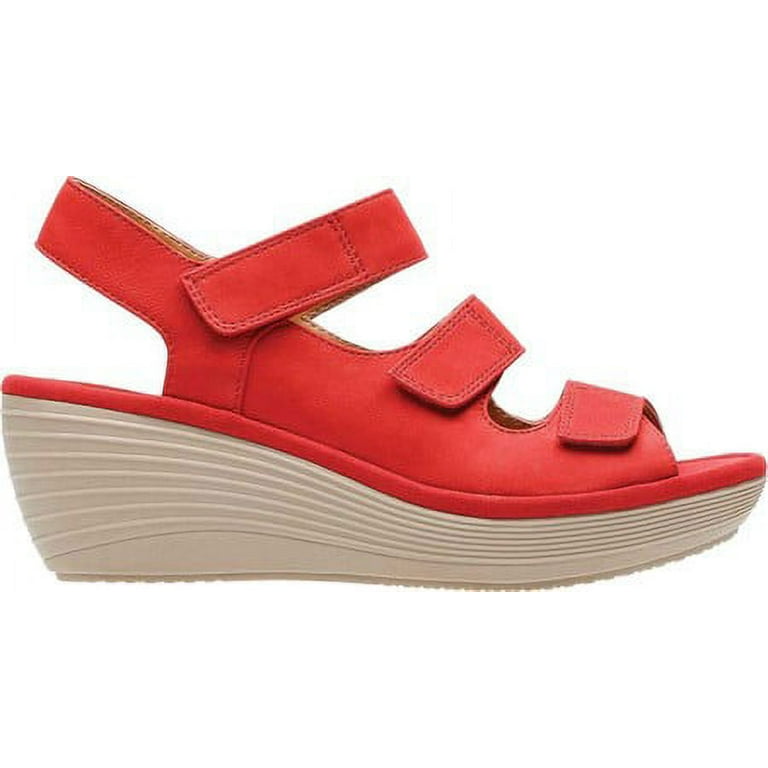Clarks juno wedge sale