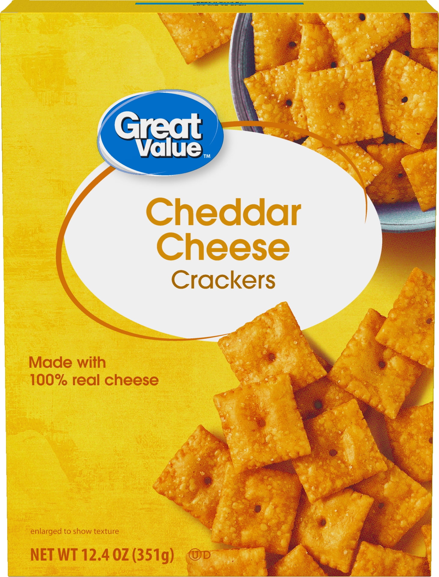 Great Value Cheese Crackers, 12.4 oz