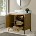 thumbnail image 3 of Vanity Art 36" Single Sink Bathroom Vanity Cabinet with Engineered Marble Countertop, 3 of 9