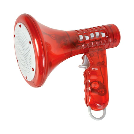 Red Megaphone Voice Changer Speech Effect Modifier