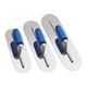 thumbnail image 1 of 3PCS Stainless Steel Pool Trowel Set (16inch/14inch/12inch) Flat Concrete Finishing Trowel Tools, 1 of 5
