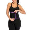 thumbnail image 2 of FANNYC Women Waist Trainer Corset Belts Neoprene Tummy Control Double Compression Sauna Sweat Waist Cincher Trimmer Slimming Body Shaper Belt Sport Girdle Shapewear Up Size To 2XL, 2 of 8