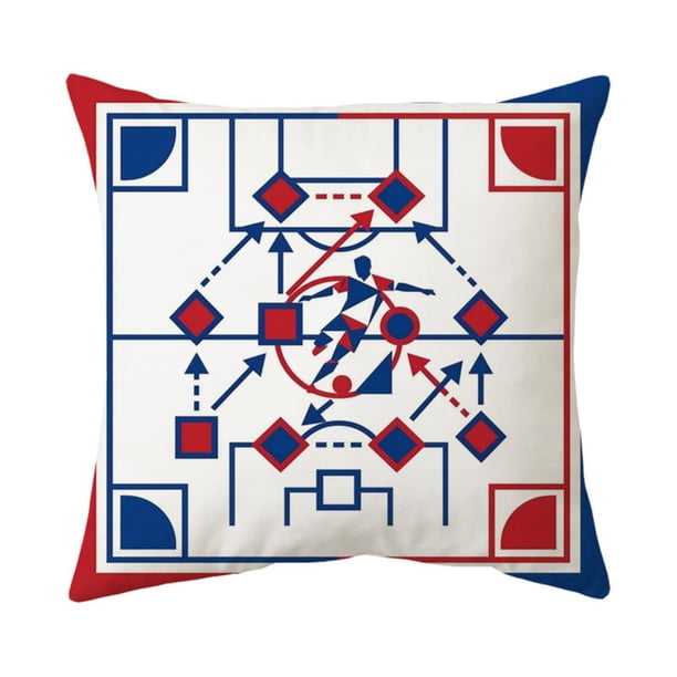 Funda de manta de poliéster con temática de fútbol, estampado deportivo, suave y lavable a máquina, para sofá, cama, salón, decoración del hogar para aficionados al deporte