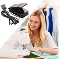 thumbnail image 2 of Nailer 18v Drill Drimall Cordless Power Stack Battery Sewing Accessories Old Fashioned Household Sewing Machine Foot Controller Foot Pedal Foot Control Speed Controller, 2 of 4