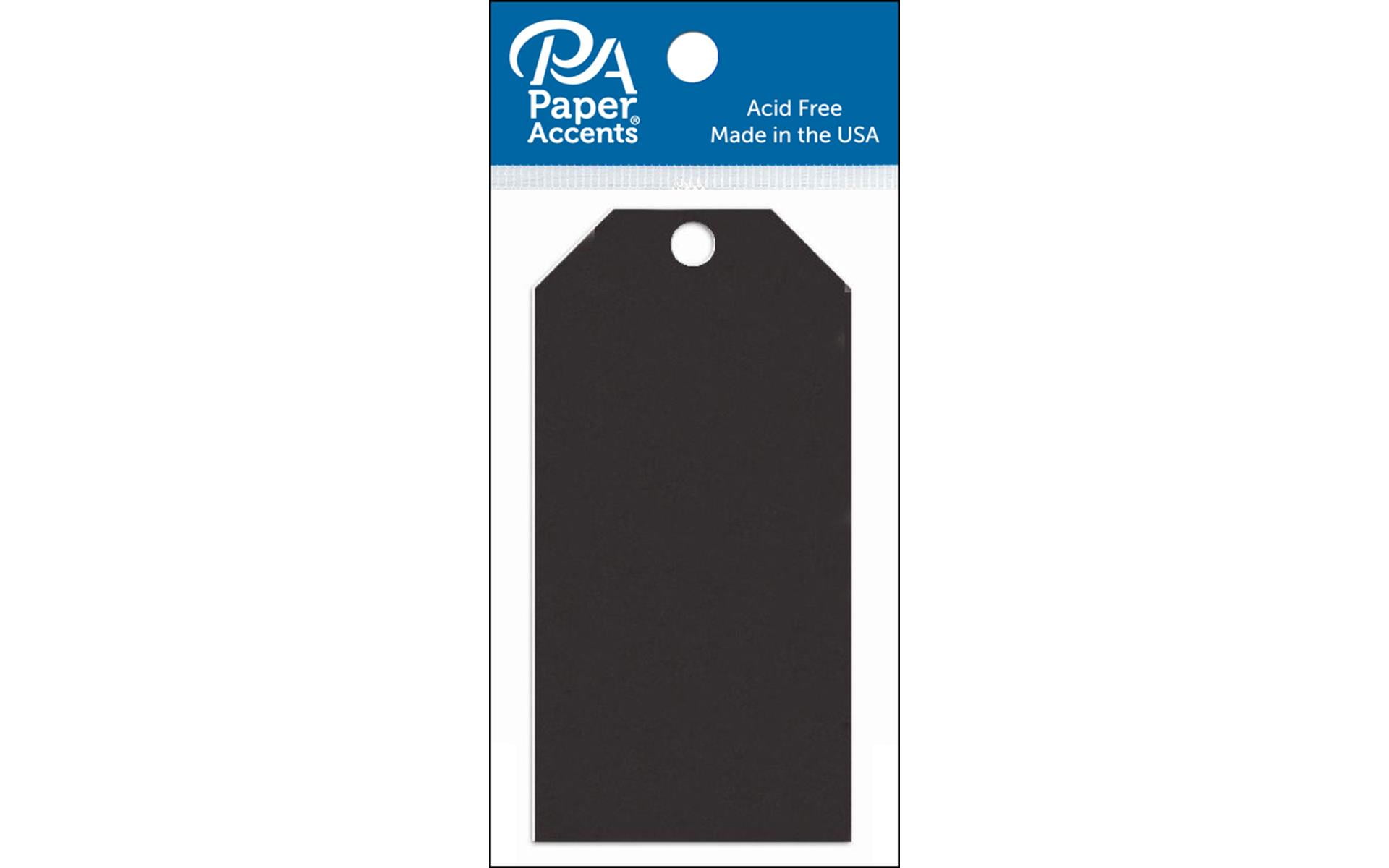 Craft Tags 2.125x4.25 20pc Black